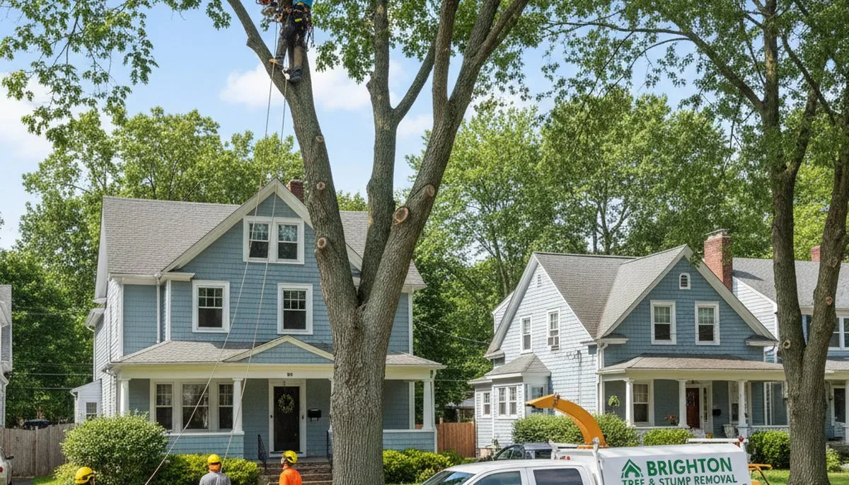 Professional tree removal service in Cambridge MA by cambridgetreeservices.com experts