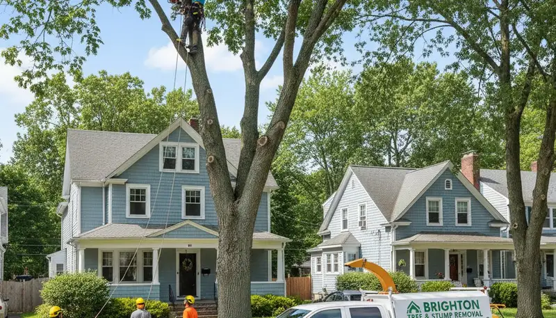 Professional tree removal service in Cambridge MA by cambridgetreeservices.com experts