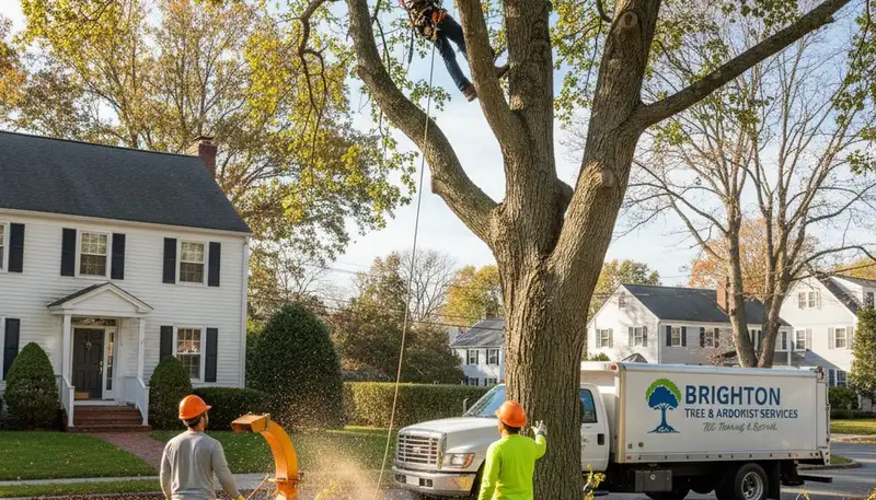 Professional tree removal service in Cambridge MA by certified arborists