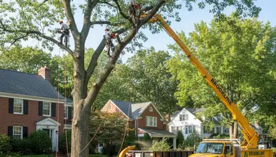 Professional tree removal service in Cambridge MA by certified arborists at Cambridge Tree Services