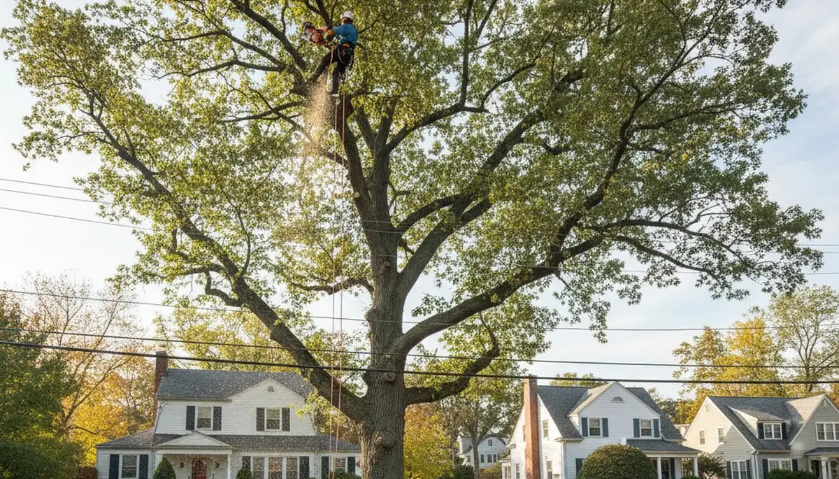 Professional tree removal service in Cambridge MA by certified arborists