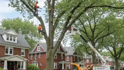 Professional tree removal service in Cambridge, MA by certified arborists at Cambridge Tree Services