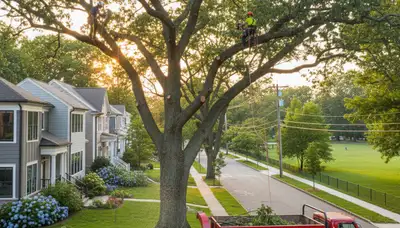 Professional tree removal service in Cambridge MA by certified arborists