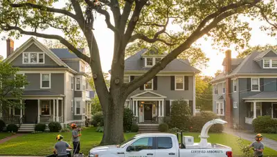 Professional tree removal service in Cambridge MA by certified arborists