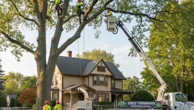 Professional tree removal service in Cambridge MA by certified arborists