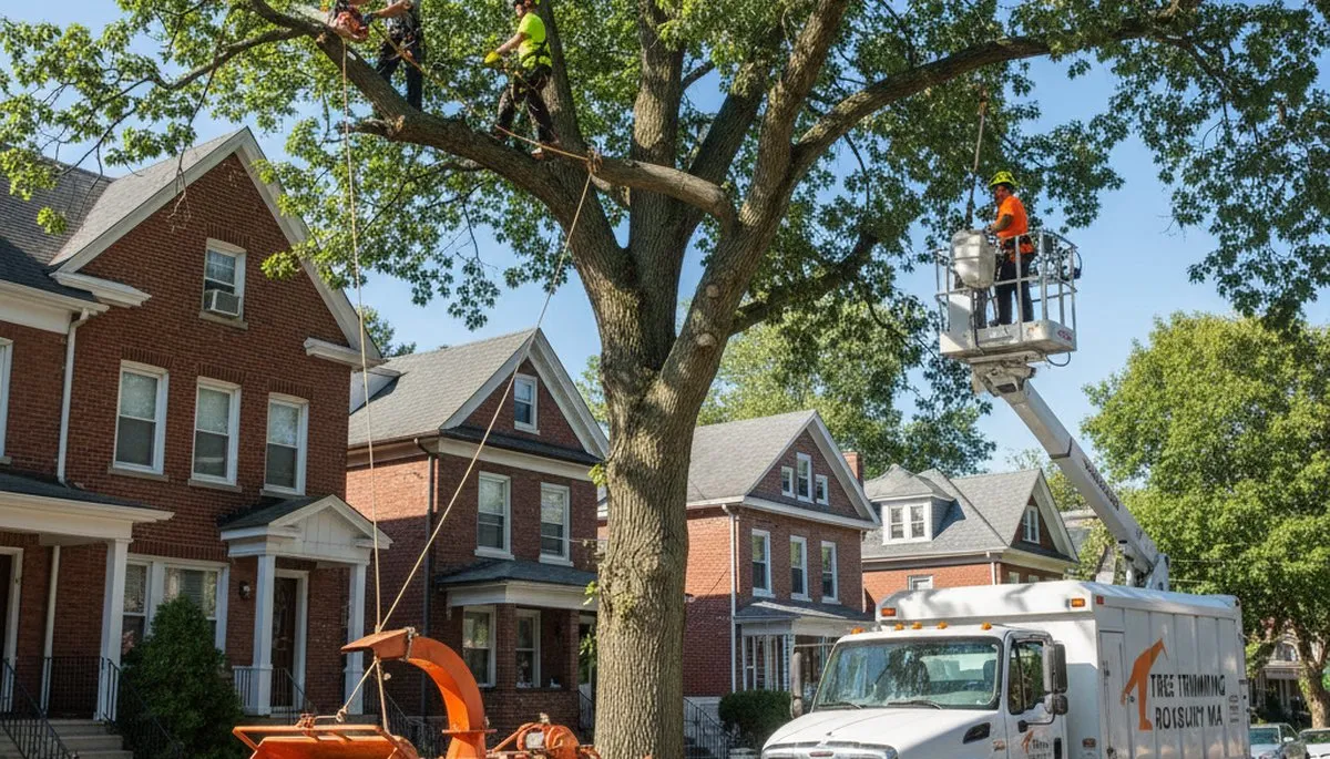 Professional tree removal service in Cambridge MA by certified arborists