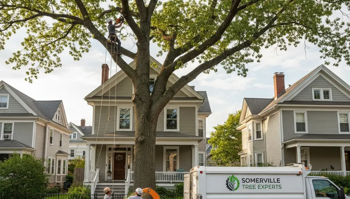 Professional tree removal service in Cambridge MA by certified arborists at Cambridge Tree Services