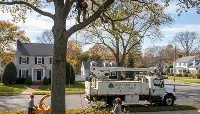 Professional tree removal service in Cambridge, MA by certified arborists at Cambridge Tree Services